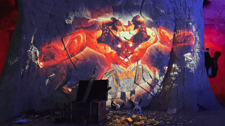 夜探沈阳植物园，巴可投影点亮「沐光森林」奇幻之夜！